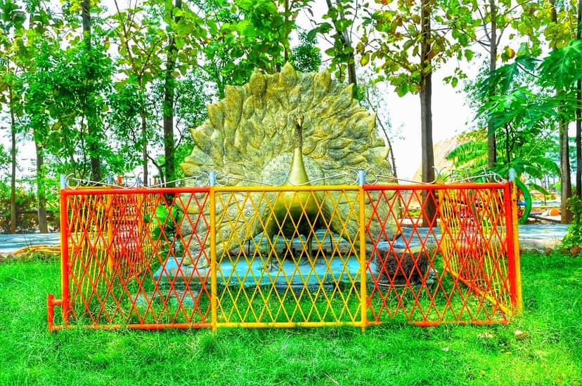 Artificial Peacock